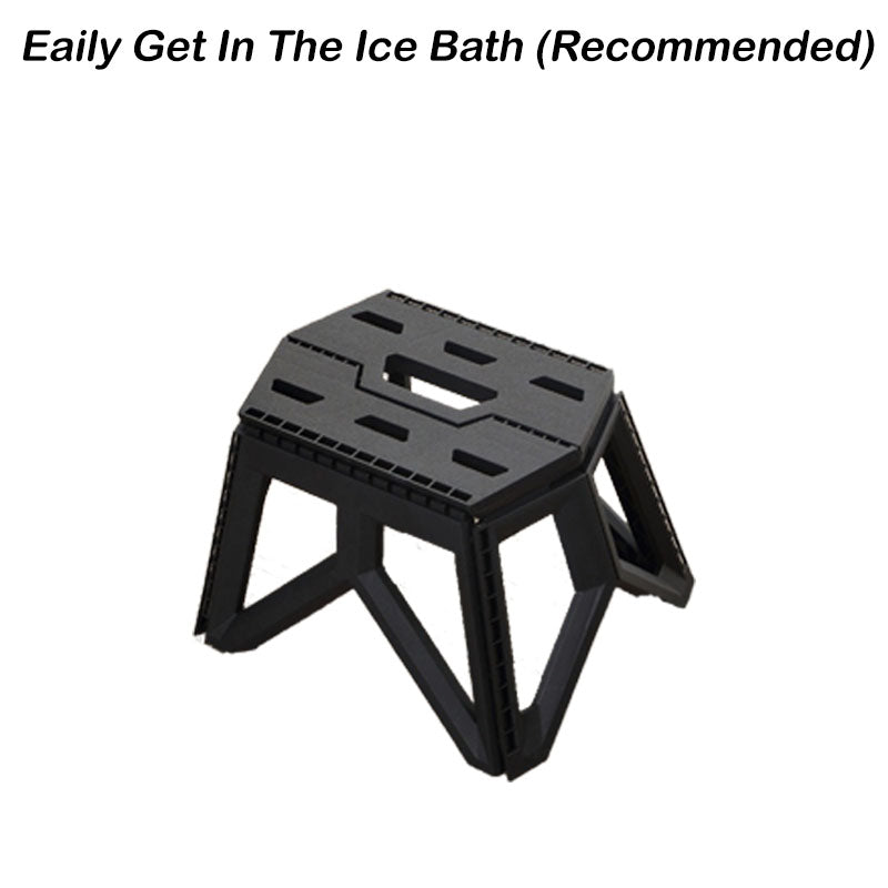 Stepping Stool To Easily Get In The Ice Bath